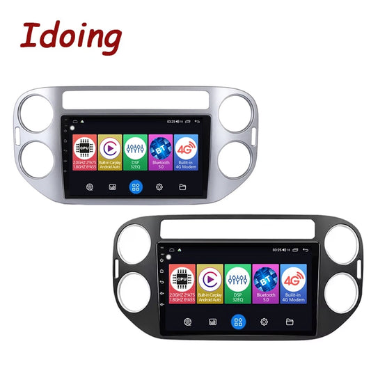 Idoing 9 Zoll Android 12 Radio-Headunit für Volkswagen VW Tiguan 2010-2015