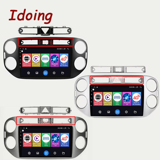 Idoing 9inch Android 12 Radio Head Unit For Volkswagen VW Tiguan 2006-2016