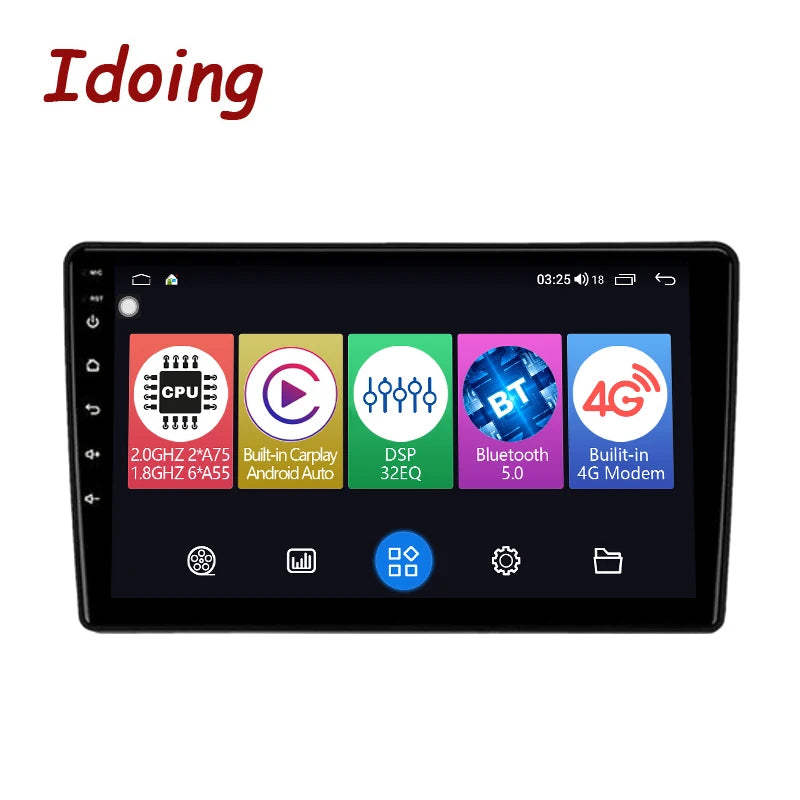 Idoing 9inch Android 12 Radio Head Unit For Ford Escape 1 2000-2007