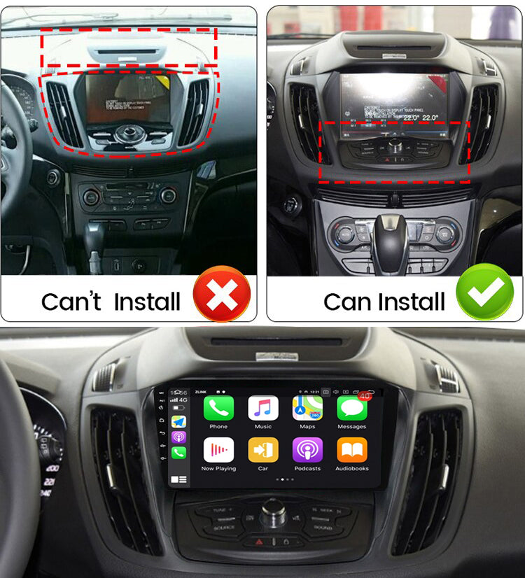 Idoing 9inch Android 12 Radio Head Unit For Ford C-Max Kuga 2 Escape 3 2012-2019