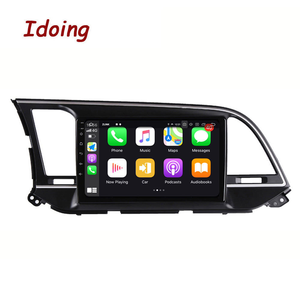 Idoing 9inch Android 12 Radio Head Unit For Hyundai Elantra 2016-2018