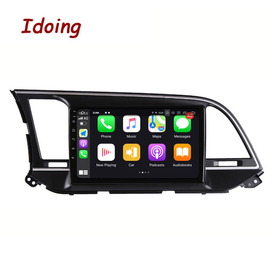 Idoing 9inch Android 12 Radio Head Unit For Hyundai Elantra 2016-2018