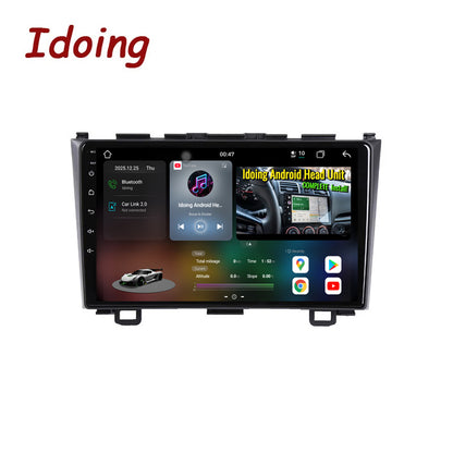 Idoing 9inch Android 14 Radio Head Unit For Honda CRV CR-V 3 2006-2012