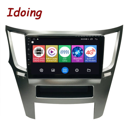 Idoing 9inch Android 12 Radio Head Unit For Subaru Outback 4 Legacy 5 2009-2014