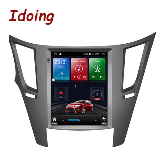 Idoing 9inch Android 12 Radio Head Unit For Subaru Outback Legacy 2009-2014