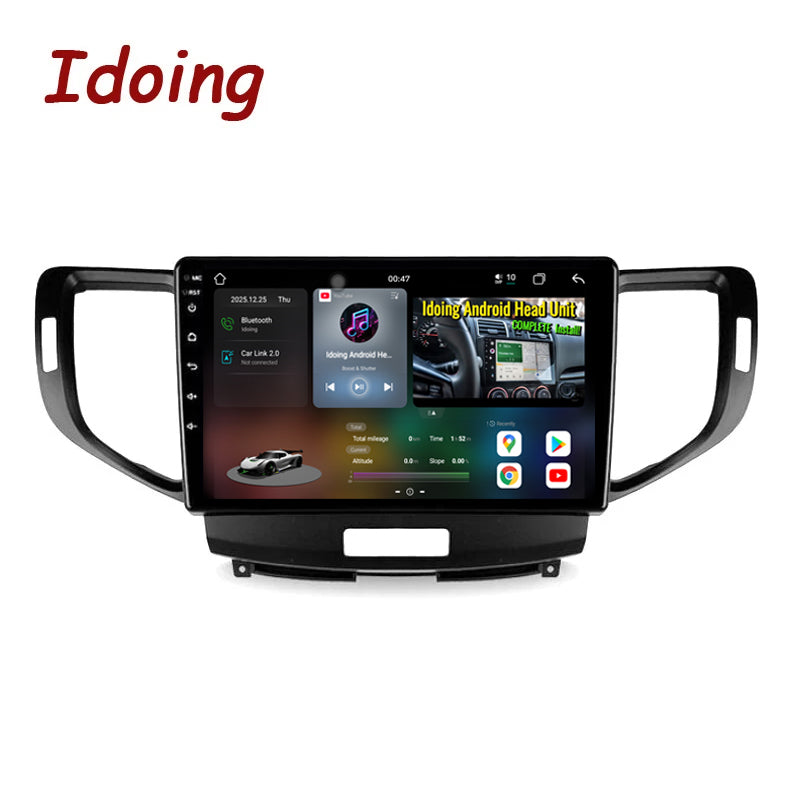 Idoing 9inch Android 14 Radio Head Unit For Honda Accord Acura TSX 2008-2012