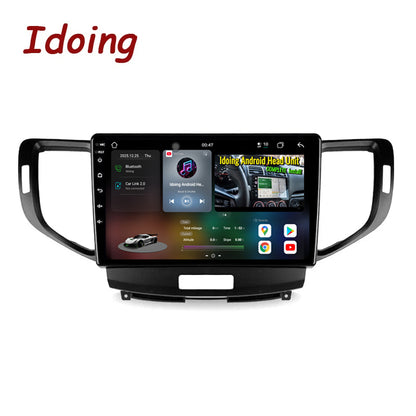 Idoing 9inch Android 14 Radio Head Unit For Honda Accord Acura TSX 2008-2012