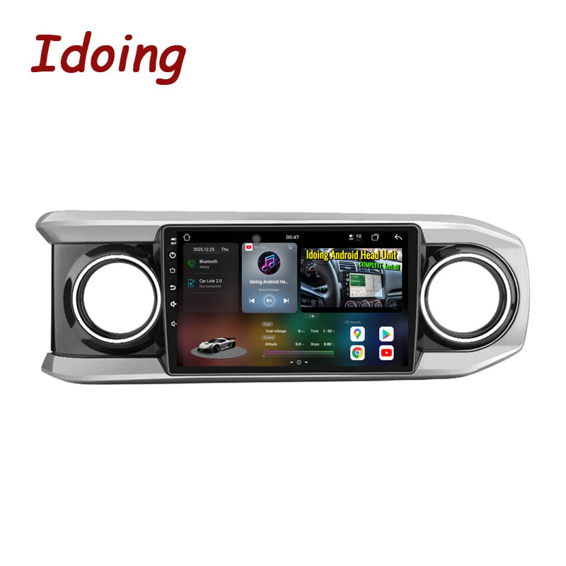 Idoing 10.2inch Android 14 Radio Head Unit For Toyota Tacoma 2015-2021