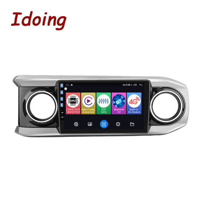 Idoing 10.2inch Android 12 Radio Head Unit For Toyota Tacoma 2015-2021