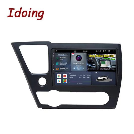 Idoing 9inch Android 13 Radio Head Unit For Honda Civic 9 2013-2016