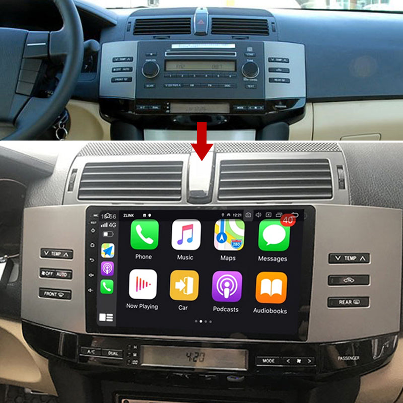 Idoing 9inch Android 12 Radio Head Unit For Toyota Reiz Mark X MarkX 2006