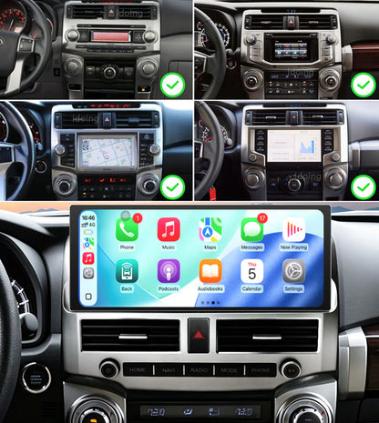 Idoing 12.3inch Android 14 Radio Head Unit For Toyota 4Runner 2010-2021