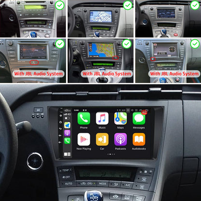 Idoing 9inch Android 12 Radio Head Unit For Toyota Prius XW30 2009-2015