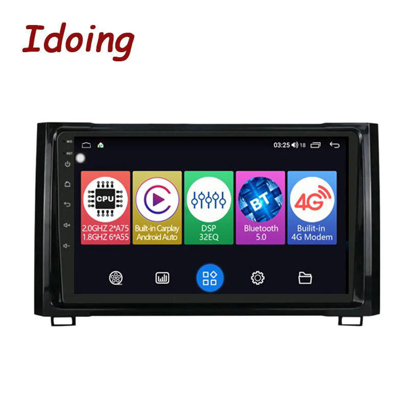 Idoing 9inch Android 12 Radio Head Unit For Toyota Tundra XK50 2013-2020