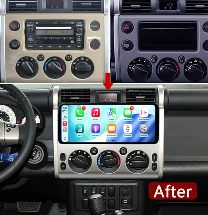 Idoing 12.3inch Android 14 Radio Head Unit For Toyota FJ Cruiser 2006-2013