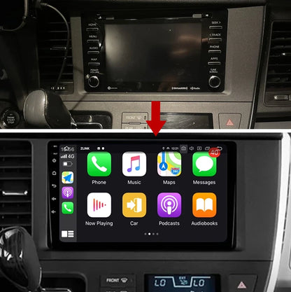 Idoing 9inch Android 12 Radio Head Unit For Toyota Sienna 3 XL30 2014-2020