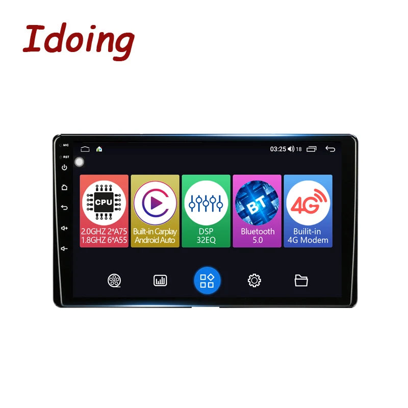 Idoing 9inch Android 12 Radio Head Unit For Toyota Sienna 3 XL30 2014-2020