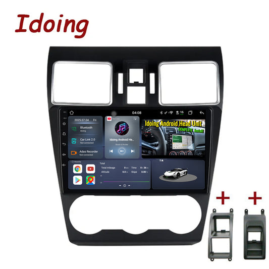 Idoing 9inch Android 13 Radio Head Unit For Subaru WRX STI XV Forester 2016-2022