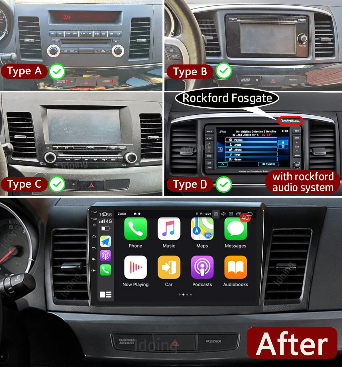 Mitsubishi Lancer radio