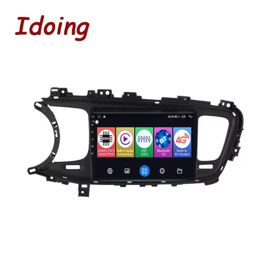 Idoing 9inch Android 12 Radio Head Unit For KIA K5 Optima 3 TF 2010 - 2015