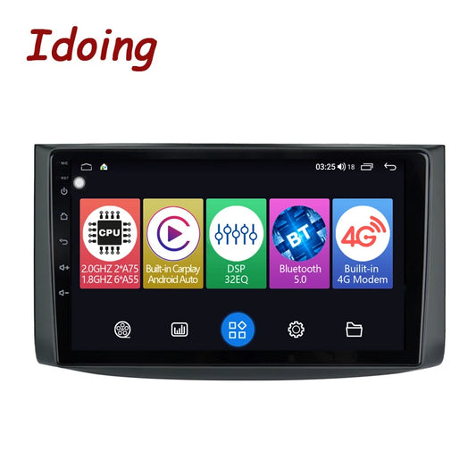 Idoing 9inch Android 12 Radio Head Unit For Chevrolet Aveo T250 2006 2012 Nexia 1 2020-2022