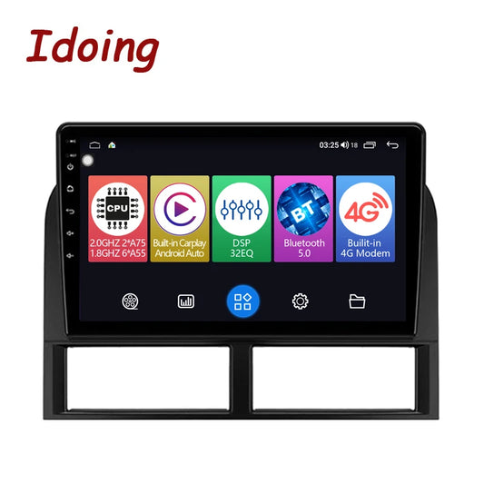 Idoing 9inch Android 12 Radio Head Unit For Jeep Grand Cherokee II WJ 1998-2004