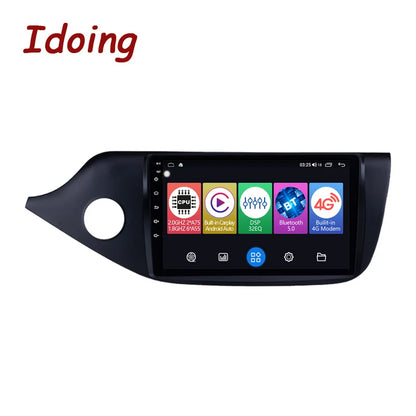 Idoing 9inch Android 12 Radio Head Unit For Kia Ceed 2 JD 2012-2018