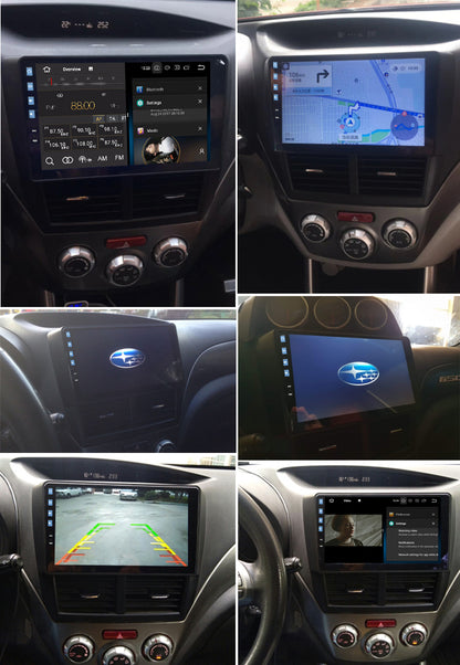 Idoing 9inch Android 12 Radio Head Unit For Subaru Forester WRX 2008-2014