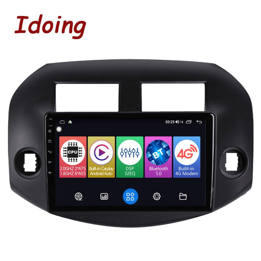 Idoing 10.2inch Android 12 Radio Head Unit For Toyota RAV4 3 XA30 2005-2013