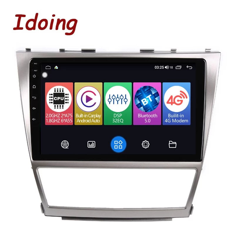 Idoing 10.2inch Android 12 Radio Head Unit For Toyota Camry 6 XV 40 50 2006-2011