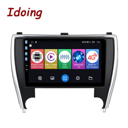 Idoing 10,2 Zoll Android 12 Radio-Headunit für Toyota Camry US-Version 7 XV 50 55 2015-2017