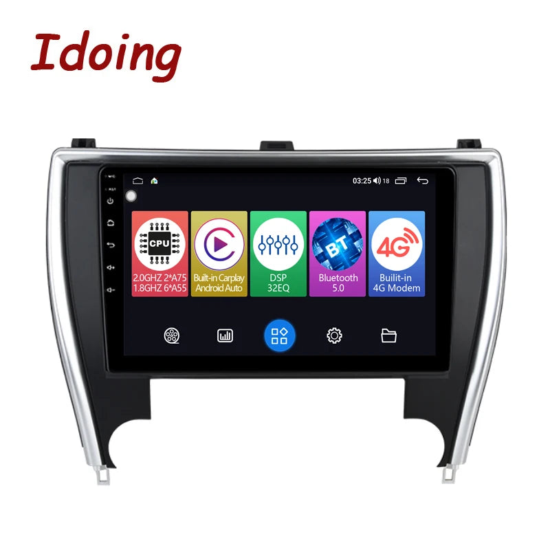 Idoing 10.2inch Android 12 Radio Head Unit For Toyota Camry US Version 7 XV 50 55 2015-2017