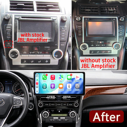 Idoing 12.3inch Android 14 Radio Head Unit For Toyota Camry 2012-2014