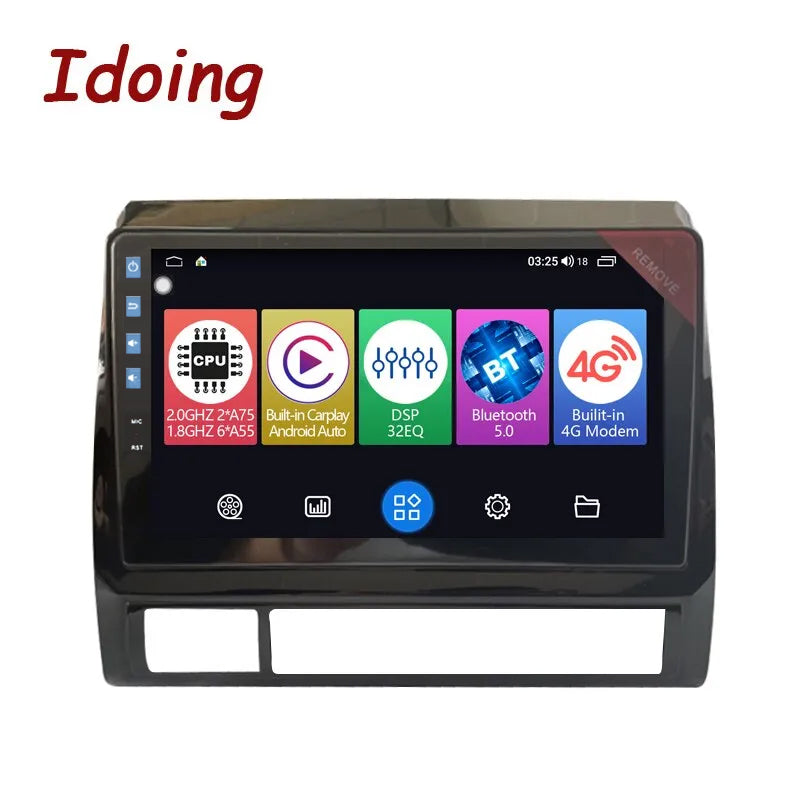 Idoing 9inch Android 12 Radio Head Unit For Toyota Tacoma 2 Hilux 2005-2015