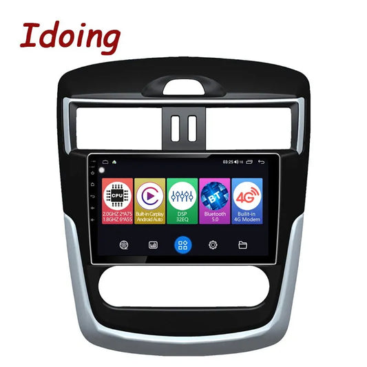 Idoing 9inch Android 12 Radio Head Unit For Nissan Serena Tiida 2016-2018