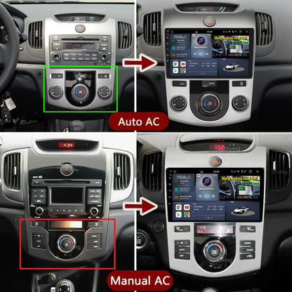 Idoing 9inch Android 13 Radio Head Unit For Kia Cerato 2 Forte 2008-2013