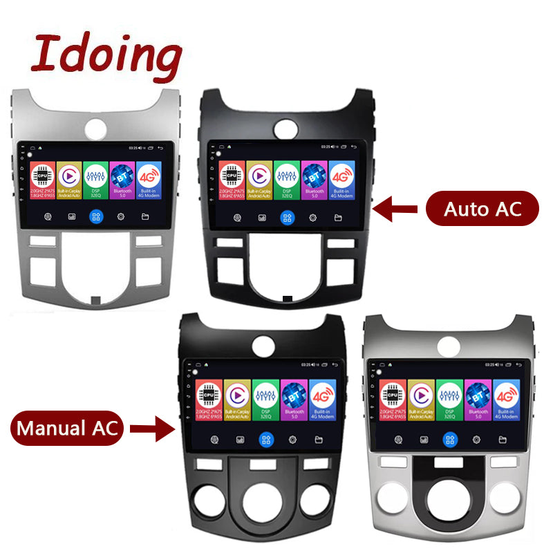 Idoing 9inch Android 12 Radio Head Unit For KIA Cerato 2 Forte 2008-2013