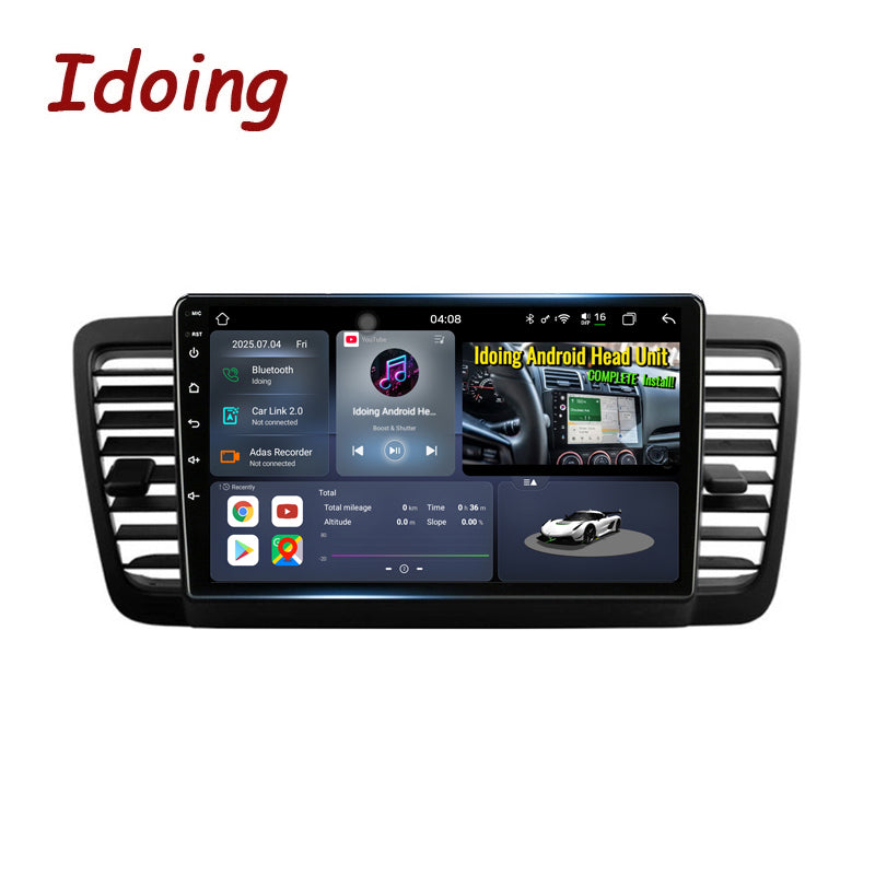 Idoing 9inch Android 13 Radio Head Unit For Subaru Outback 3 Legacy 4 2003-2009