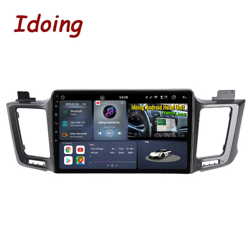 Idoing 10.2inch Android 13 Radio Head Unit For Toyota RAV4 2013-2018
