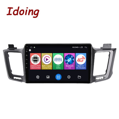 Idoing 10.2inch Android 12 Radio Head Unit For Toyota RAV4 4 5 XA40 XA50 2013-2018