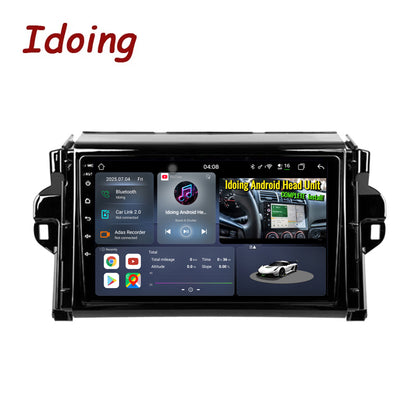 Idoing 9inch Android 13 Radio Head Unit For Toyota Fortuner 2015-2022