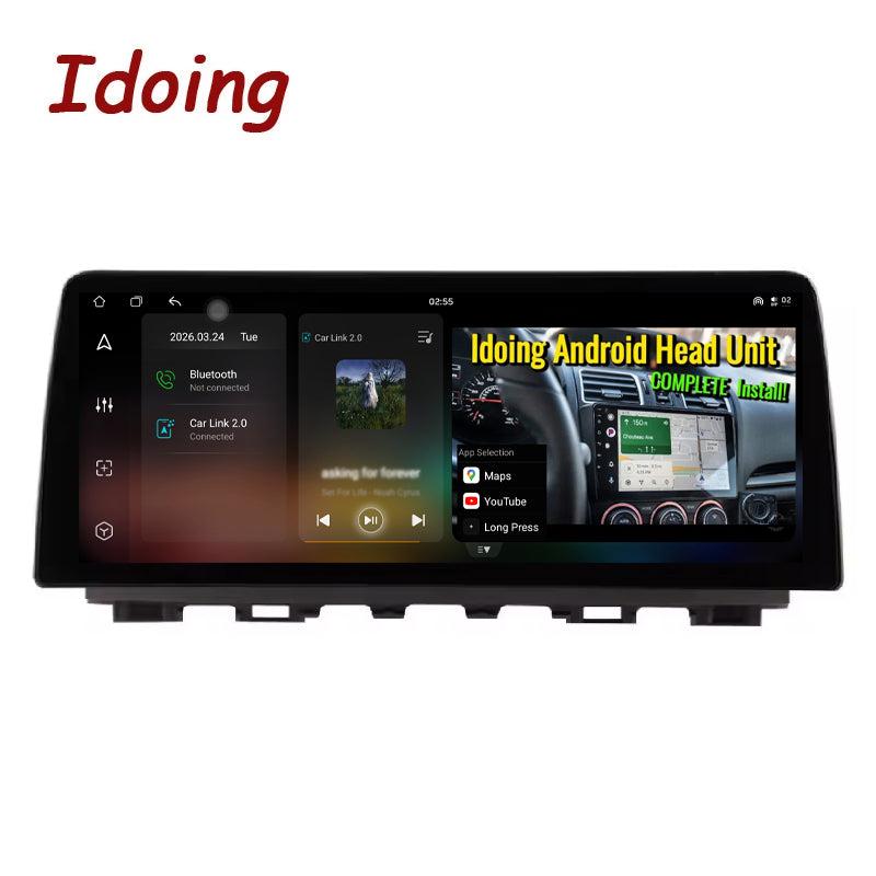 Idoing 10,2 Zoll Android 12 Radio-Haupteinheit für Toyota RAV 4 XA50 2019-2020