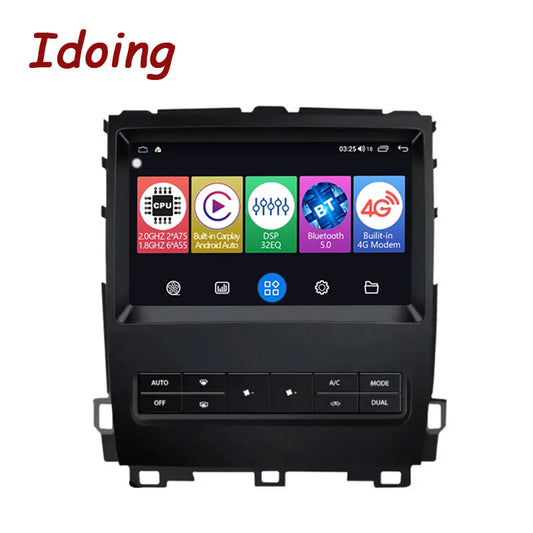 Idoing 9inch Android 12 Radio Head Unit For Toyota Land Cruiser Prado 120 For Lexus GX470 GX 470 2002-2009