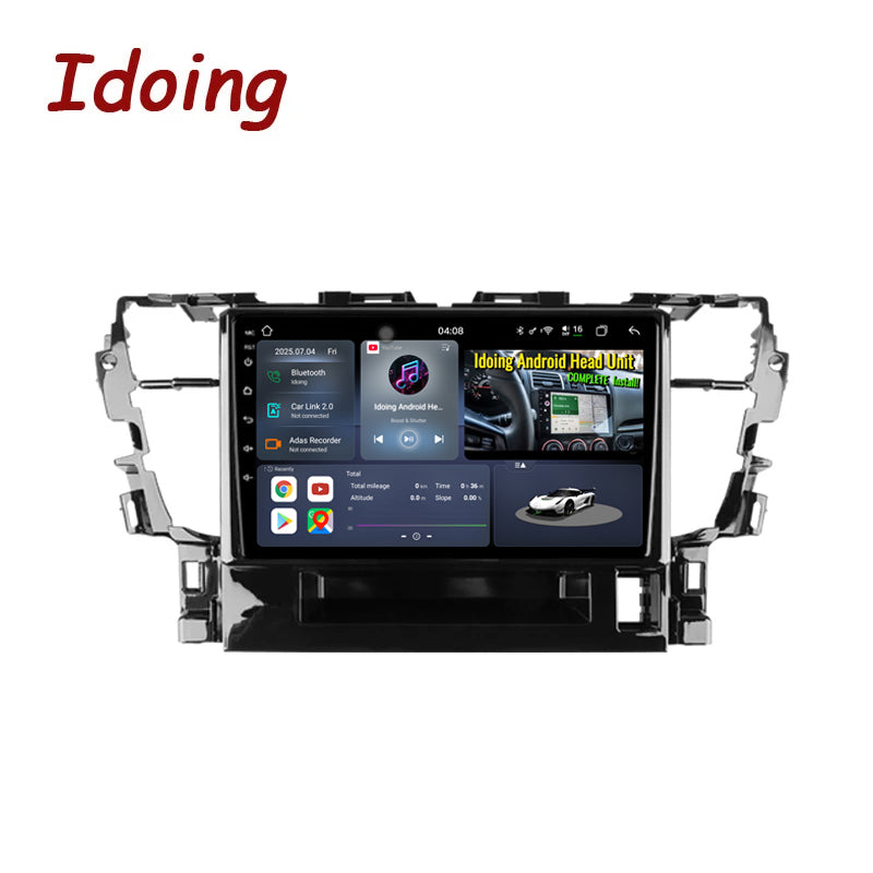 Idoing 10.2inch Android 13 Radio Head Unit For Toyota Alphard H30 2015-2020