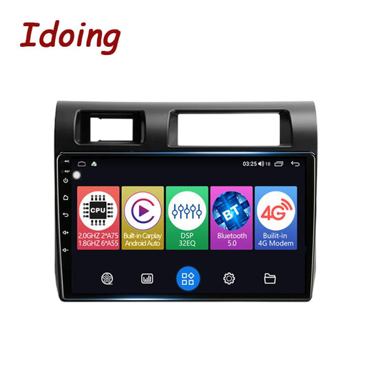 Idoing 9inch Android 12 Radio Head Unit For Toyota Land Cruiser LC70 Series 2007-2020