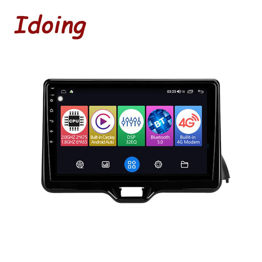 Idoing 10.2inch Android 12 Radio Head Unit For Toyota Yaris Vios 2020-2022