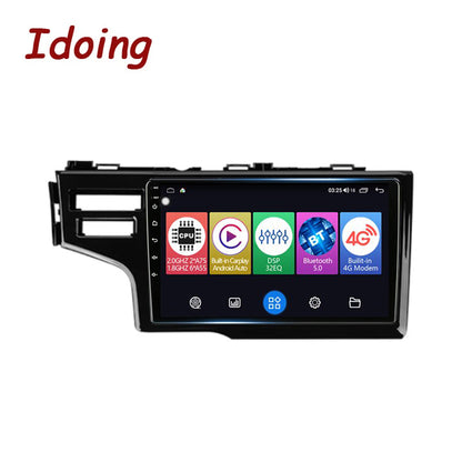 Idoing 10.2inch Android 12 Radio Head Unit For Honda Jazz 3 2015-2020 Fit 3 GP GK 2013-2020