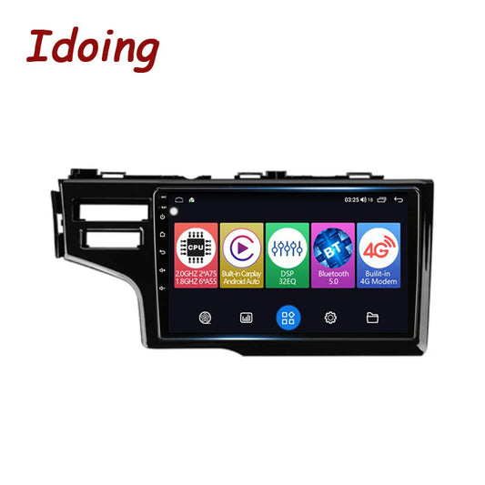 Idoing 10.2inch Android 12 Radio Head Unit For Honda Jazz 3 2015-2020 Fit 3 GP GK 2013-2020