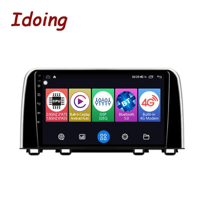 Idoing 9inch Android 12 Radio Head Unit For Honda CRV 2016-2021