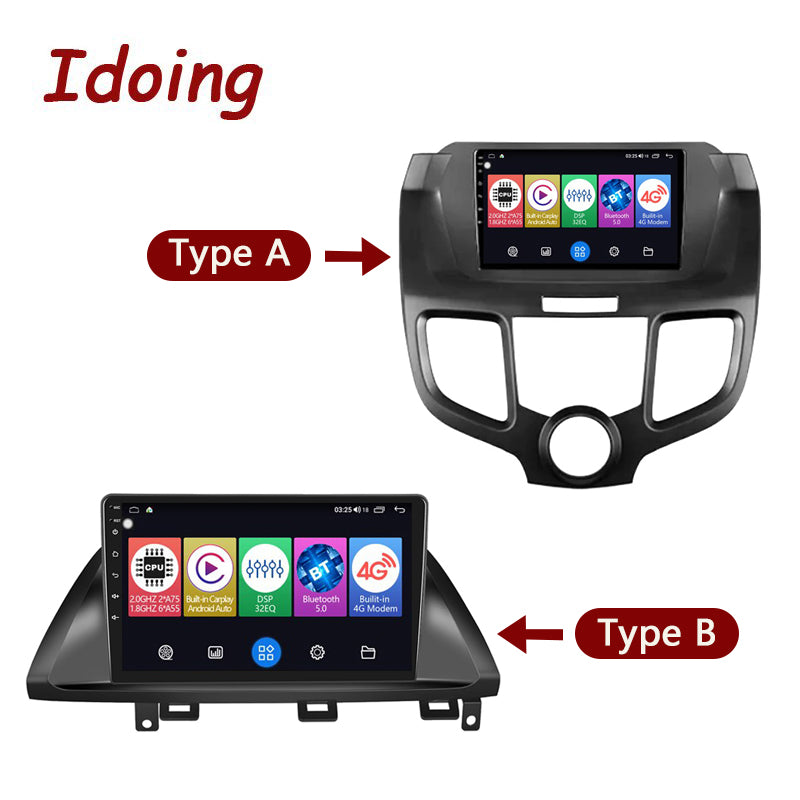 Idoing 10.2inch Android 12 Radio Head Unit For Honda Odyssey 2003-2010